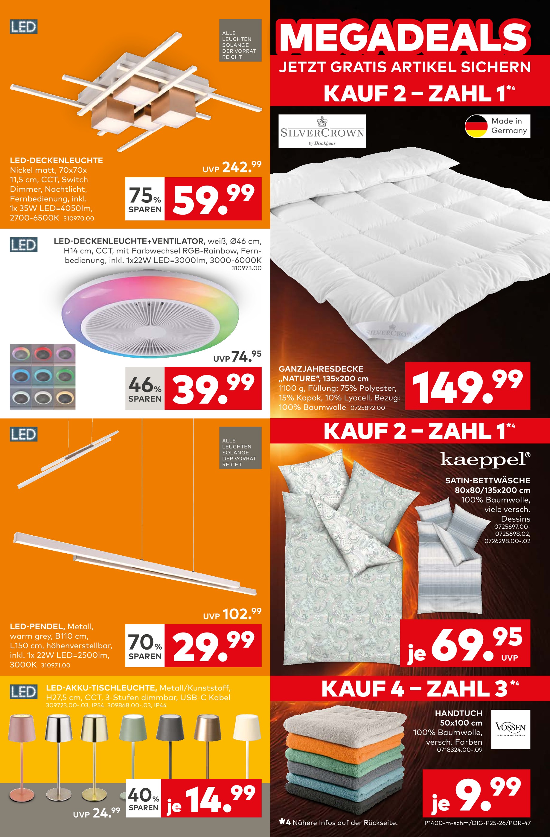 Akku Angebot im aktuellen porta Möbel Prospekt auf Seite 15